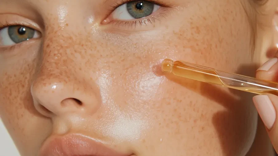 Zoom sur le sérum de soin de la peau