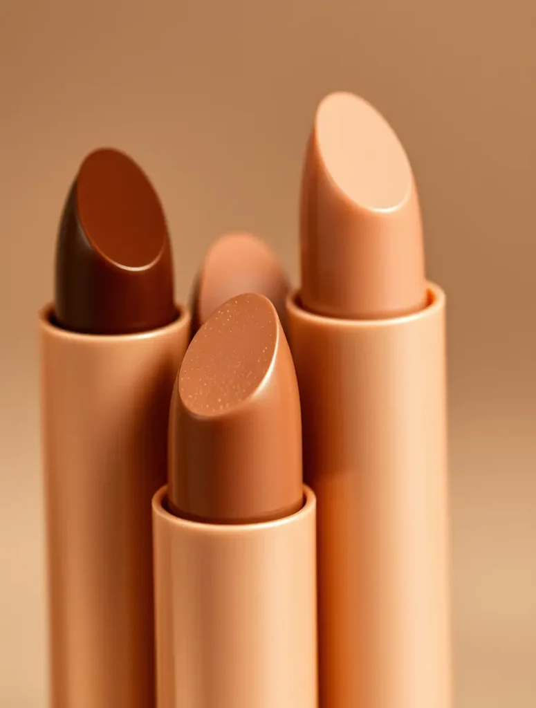 Trio de rouge à lèvres nude